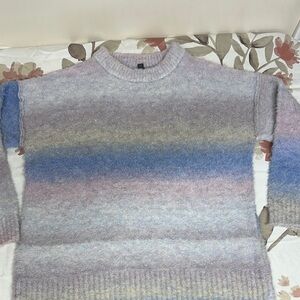 Wild Fable Pastel Striped Women's Sweater